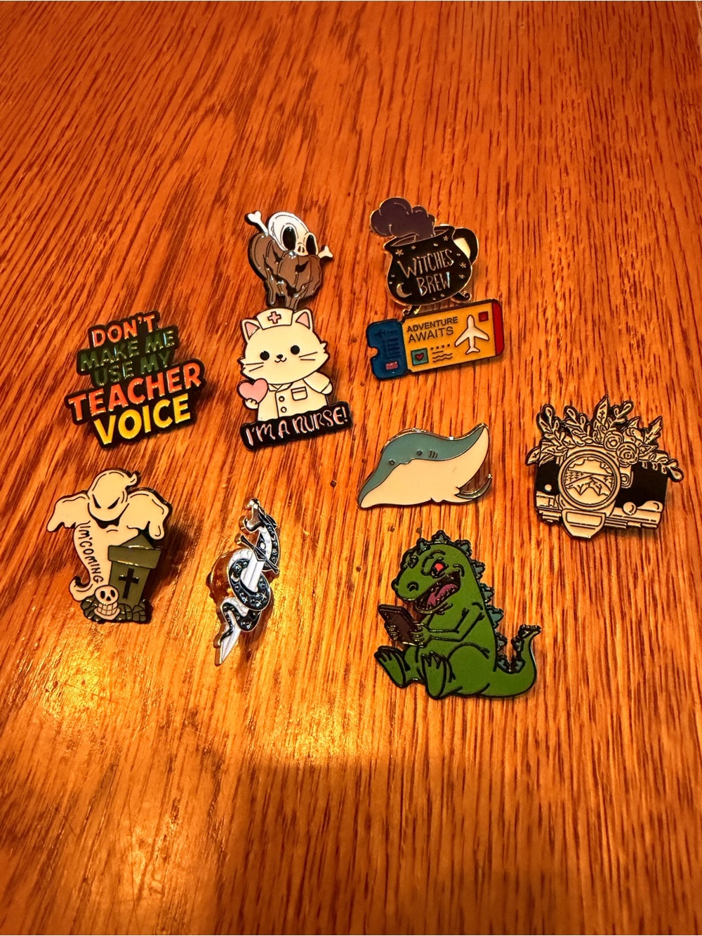 Assorted Kids Enamel Pin Set - Colorful Multi-Designs